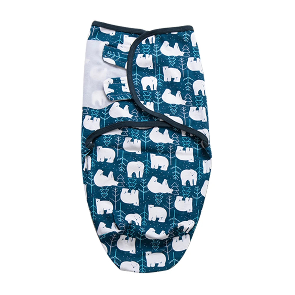 Couverture d'emmaillotage bébé en coton — cocon naissance
