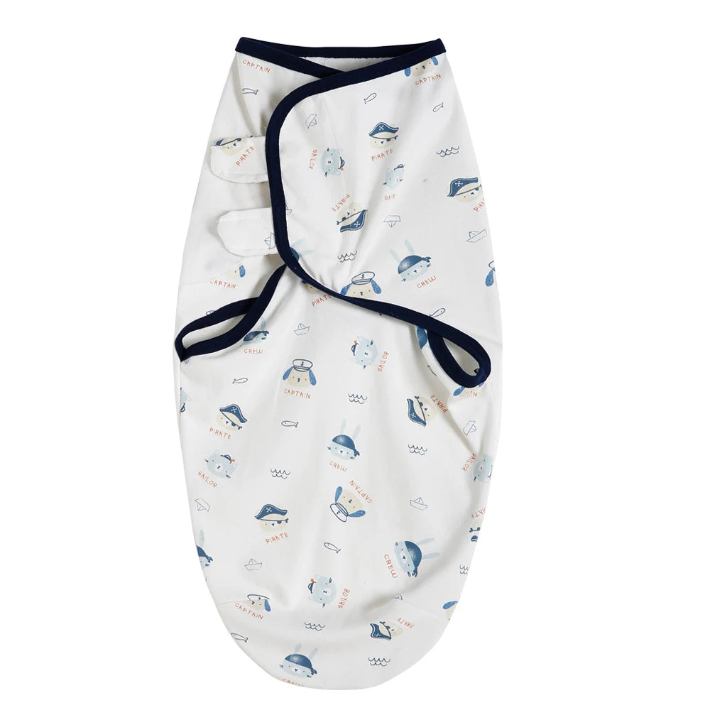 Couverture d'emmaillotage bébé en coton — cocon naissance