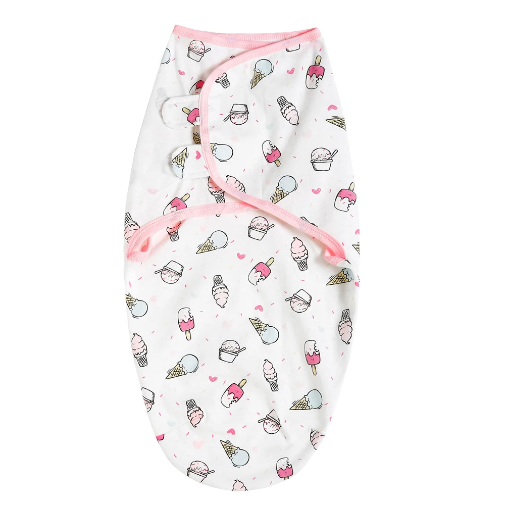 Couverture d'emmaillotage bébé en coton — cocon naissance