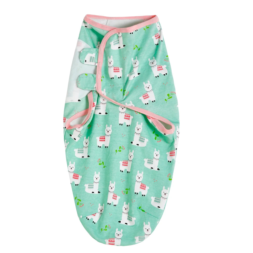 Couverture d'emmaillotage bébé en coton — cocon naissance